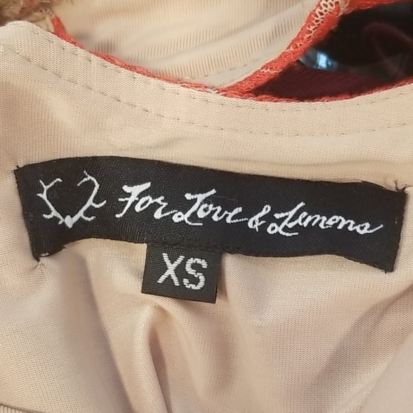 💕FOR LOVE & LEMONS💕 San Marcos Mini Dress XS - Picture 13 of 14